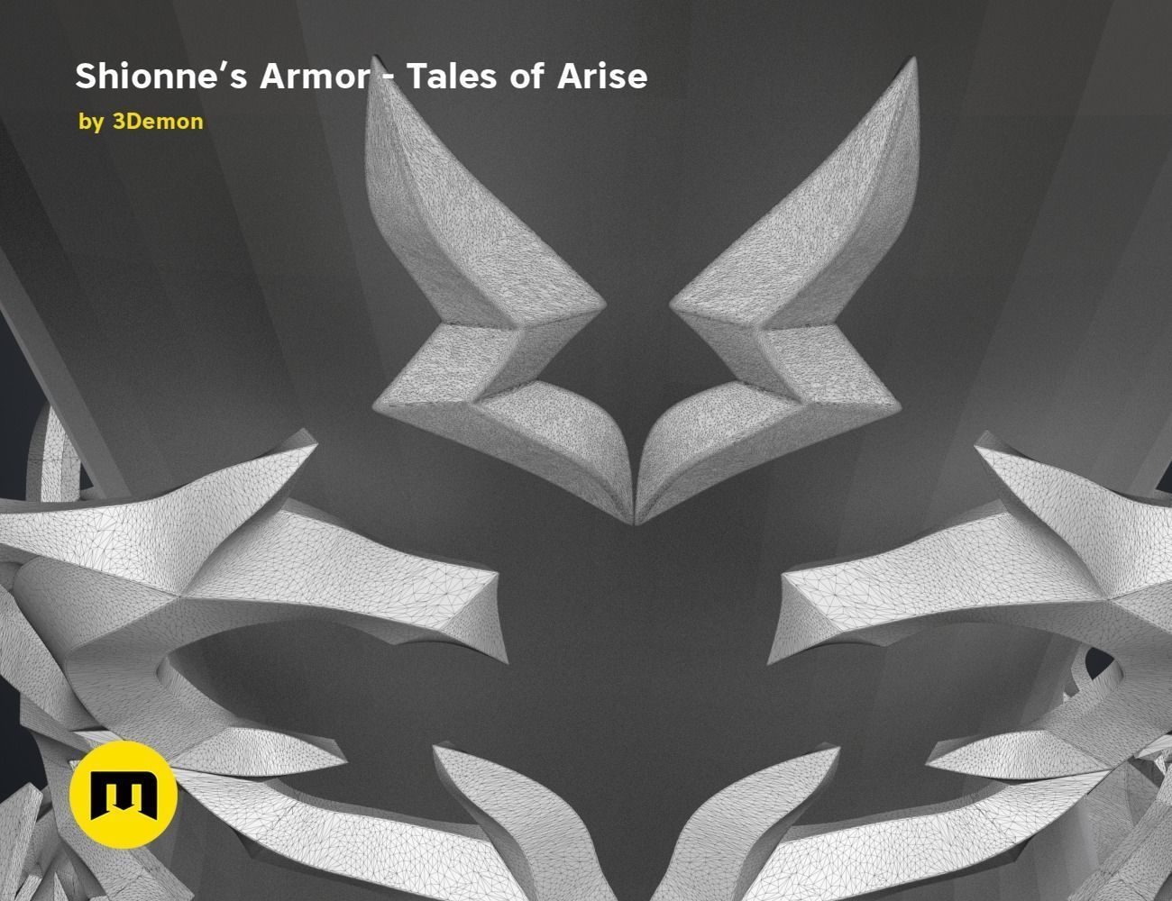 Shionne Armor - Tale of Aries 3D print model_33