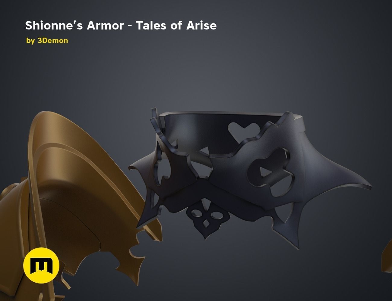 Shionne Armor - Tale of Aries 3D print model_62