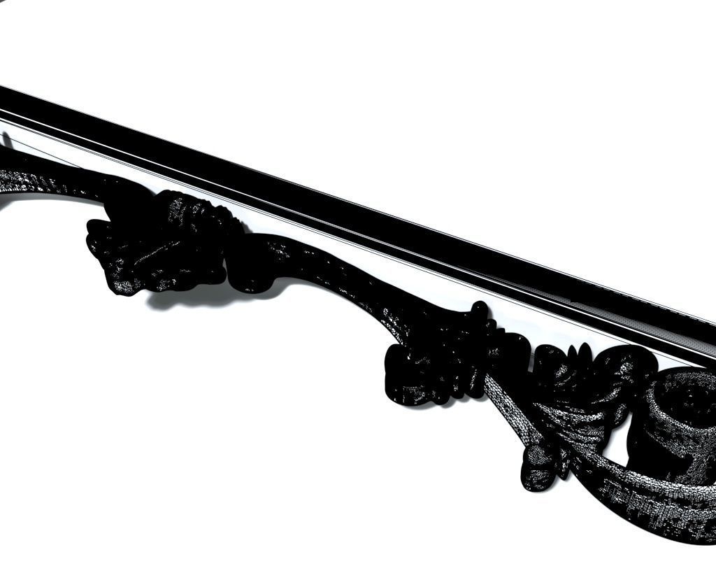 Frame-022 ornate frame 3D model_6