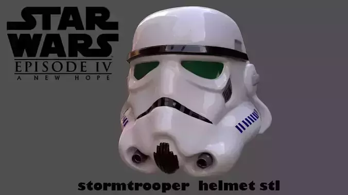 Stormtrooper A New Hope STL file for 3d print 3D print model