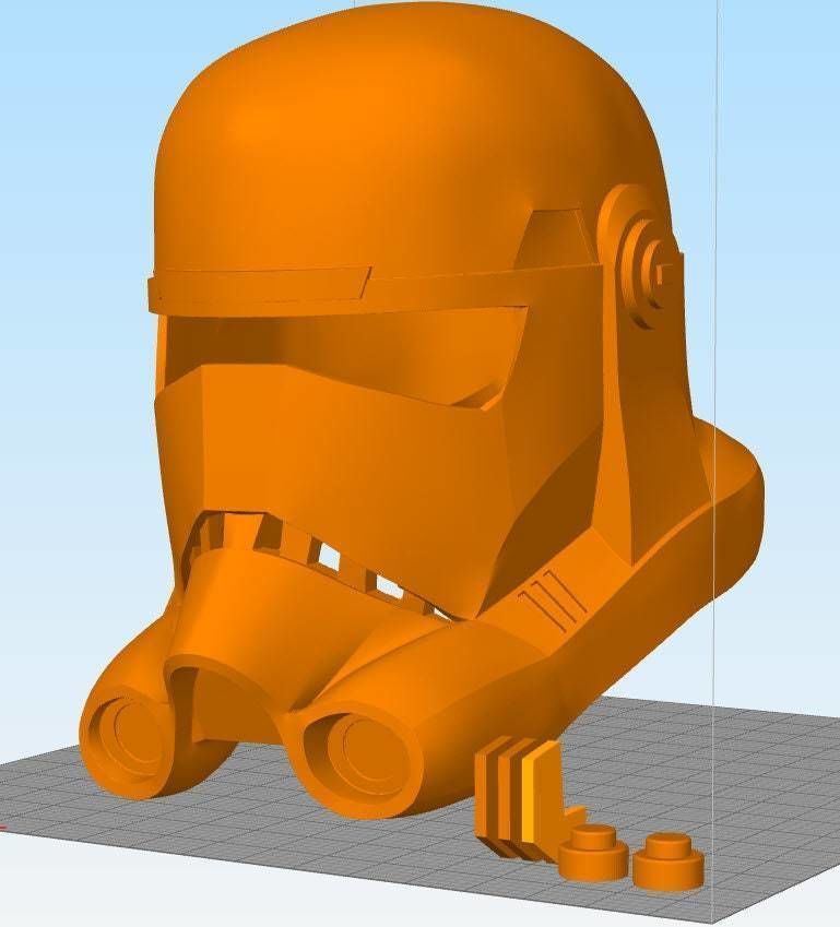 Hunter Bad Batch Helmet Stl 3D print model_4