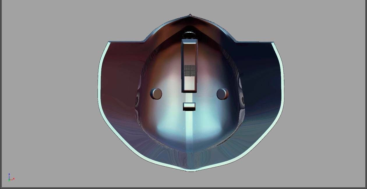 Darth Vader Helmet Ralph Macquarrie Concept 3D print model_6