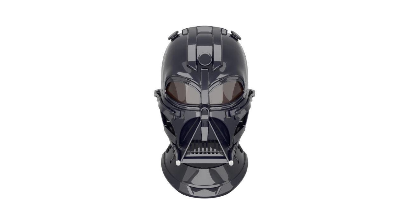 Darth Vader Helmet Ralph Macquarrie Concept 3D print model_2