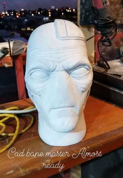 Cad Bane 1 1 scale head for 3d print 3D print model_9