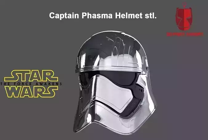 Captain Phasma Helmet Stl