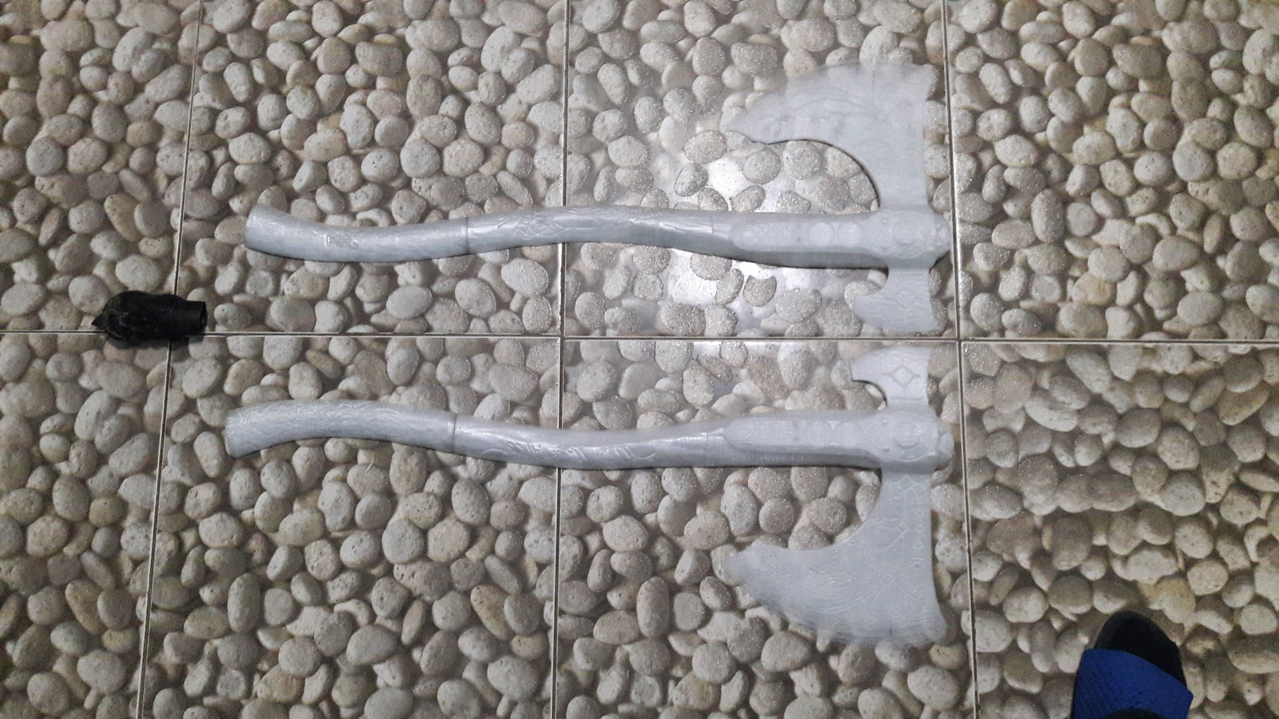 Leviathan Axe God of War Kratos Axe 3D print model_10
