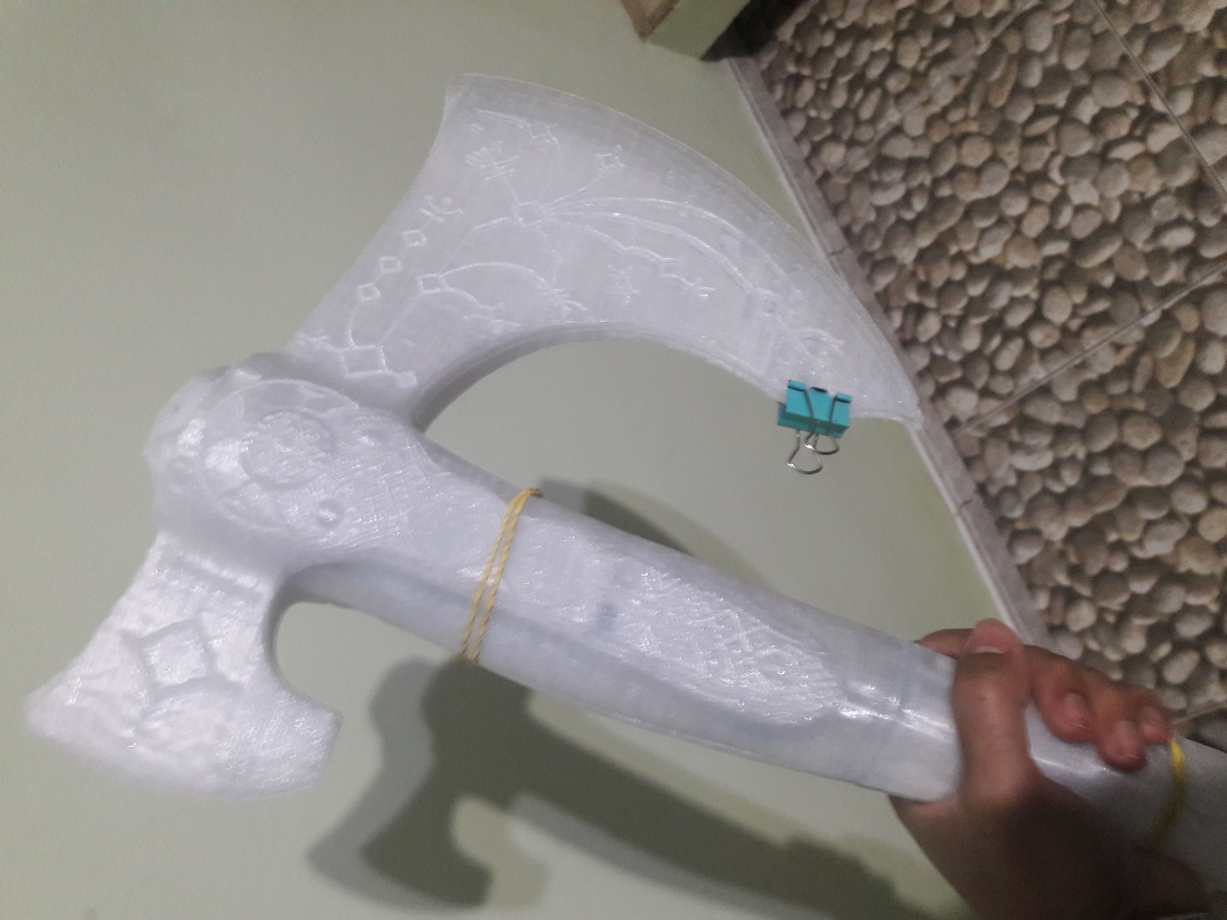 Leviathan Axe God of War Kratos Axe 3D print model_13