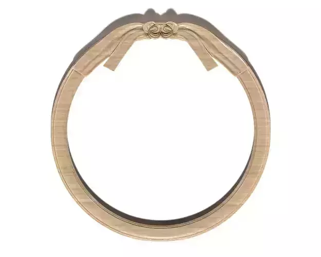 Frame-028 wooden ring 3D model