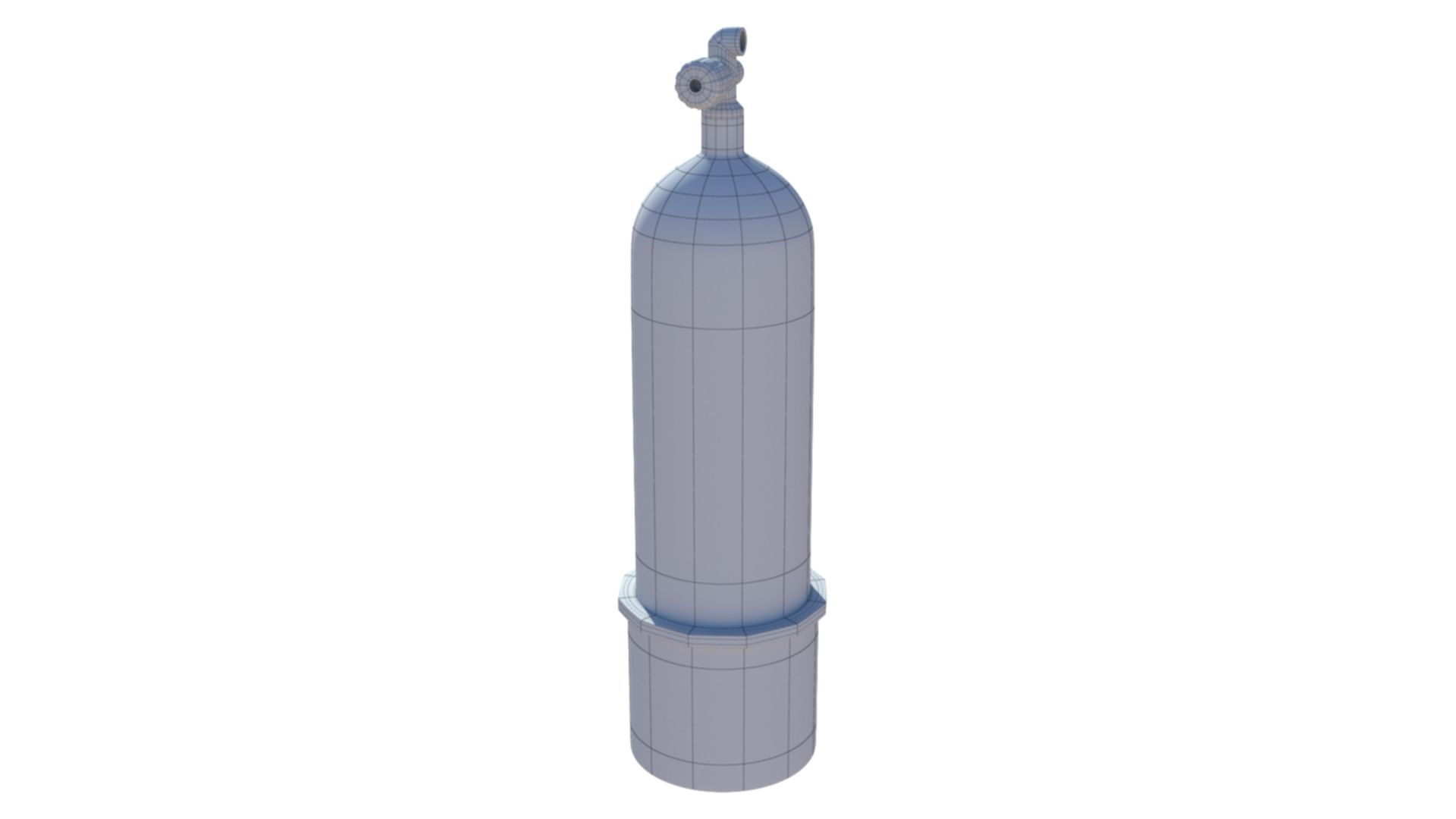 Scuba Diving Cylinder  3D model_33