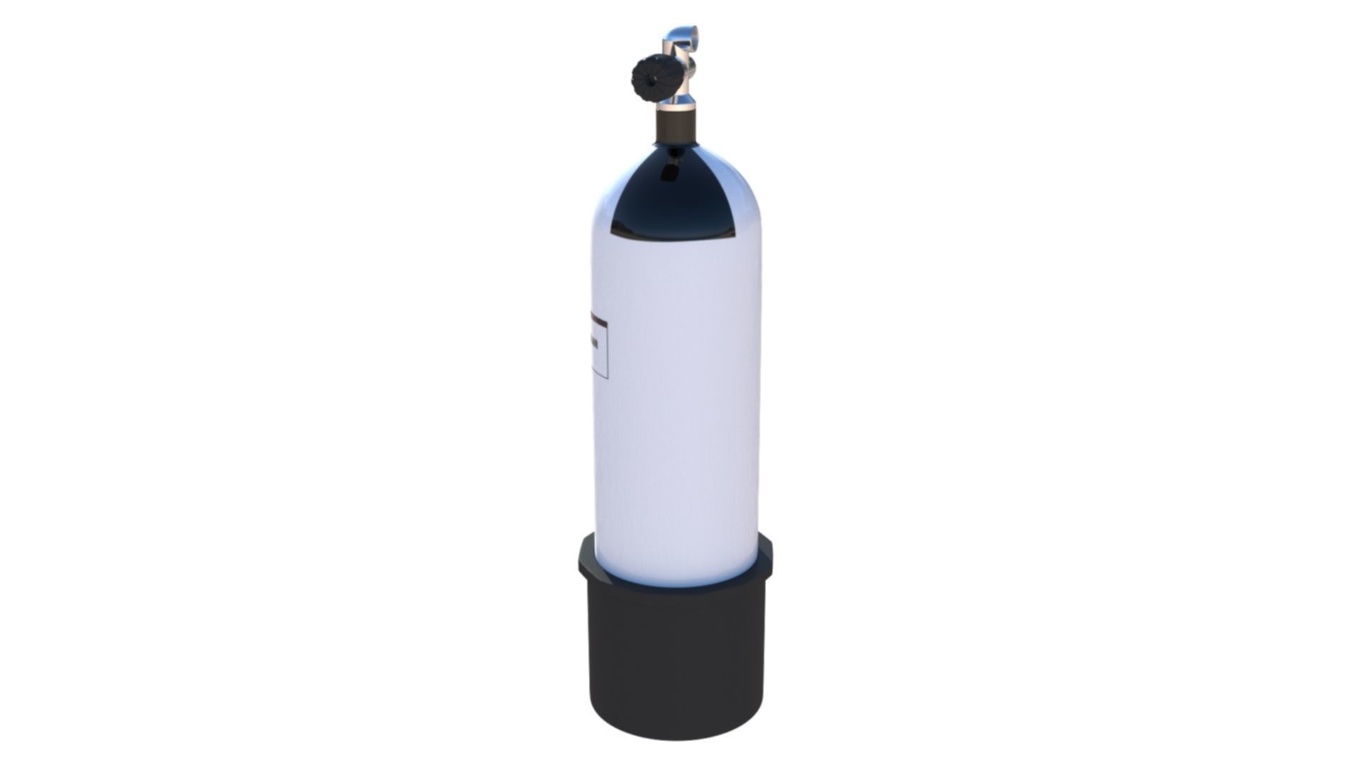 Scuba Diving Cylinder  3D model_18