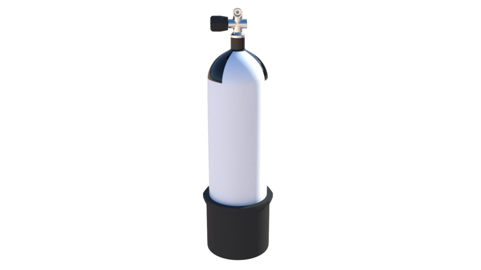 Scuba Diving Cylinder  3D model_22