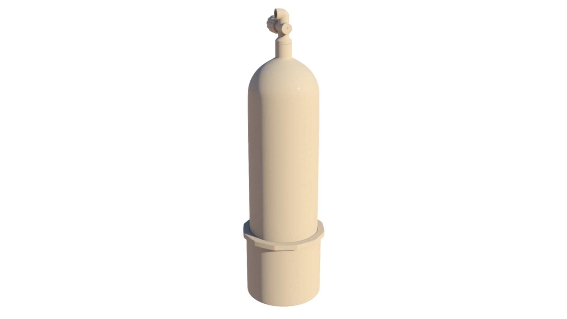 Scuba Diving Cylinder  3D model_24