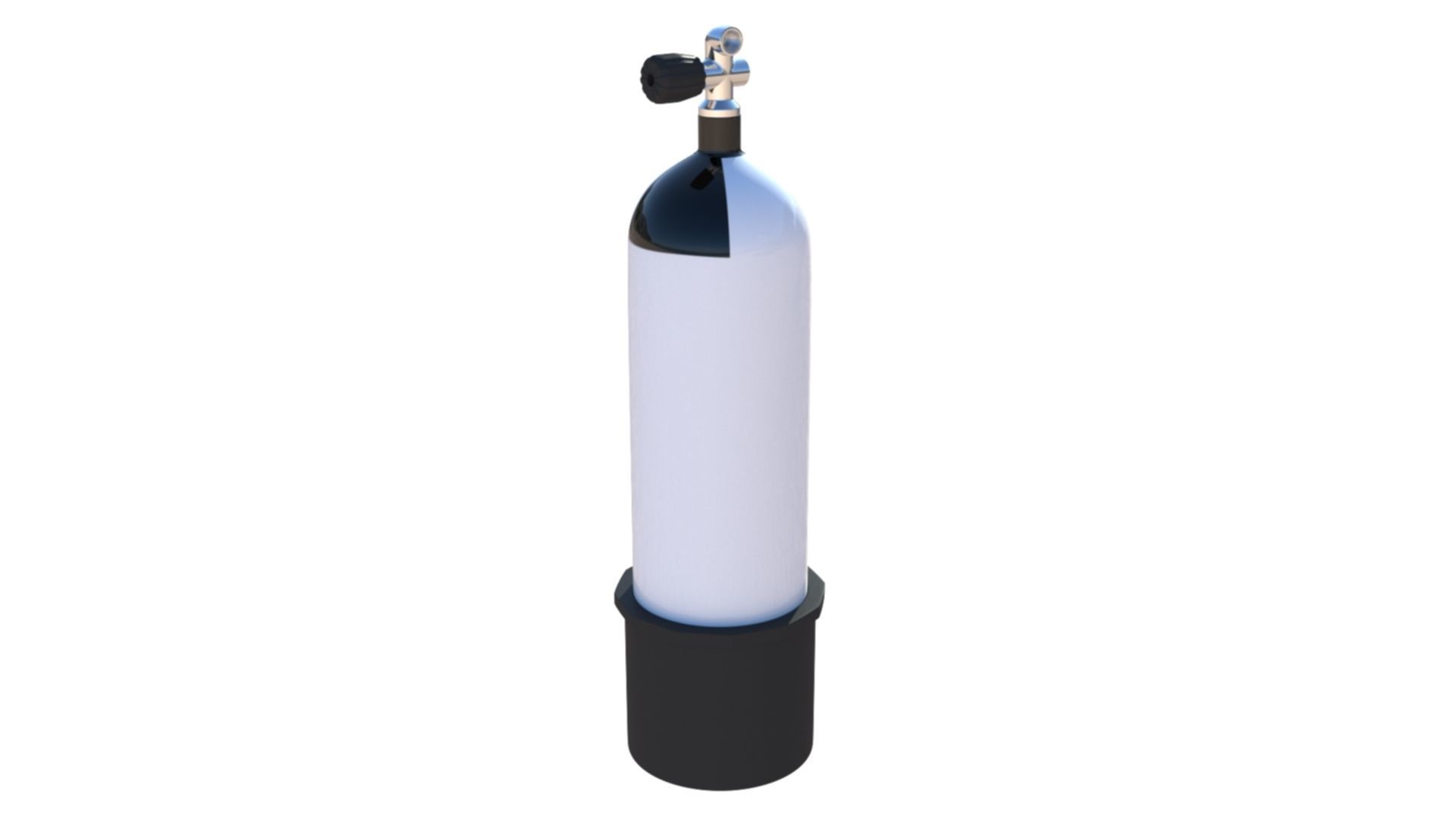 Scuba Diving Cylinder  3D model_20