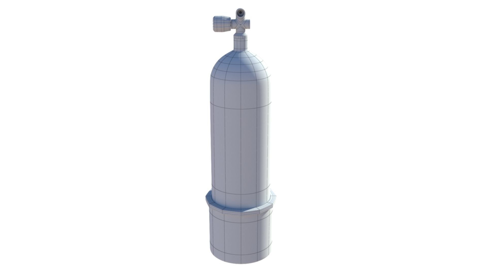 Scuba Diving Cylinder  3D model_34