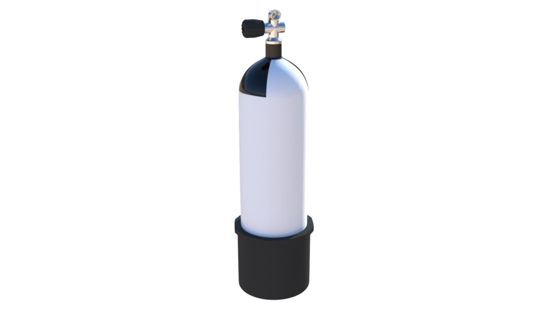 Scuba Diving Cylinder  3D model_21
