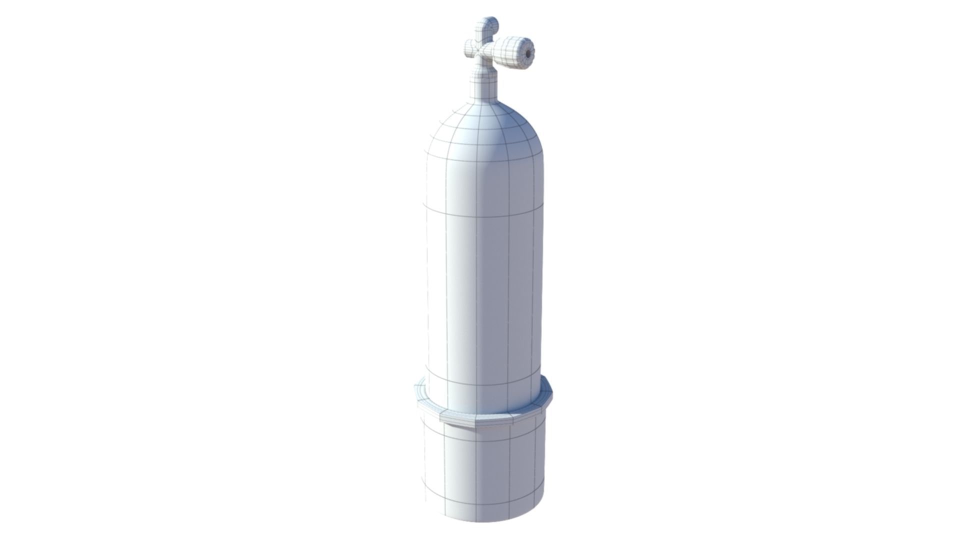 Scuba Diving Cylinder  3D model_32