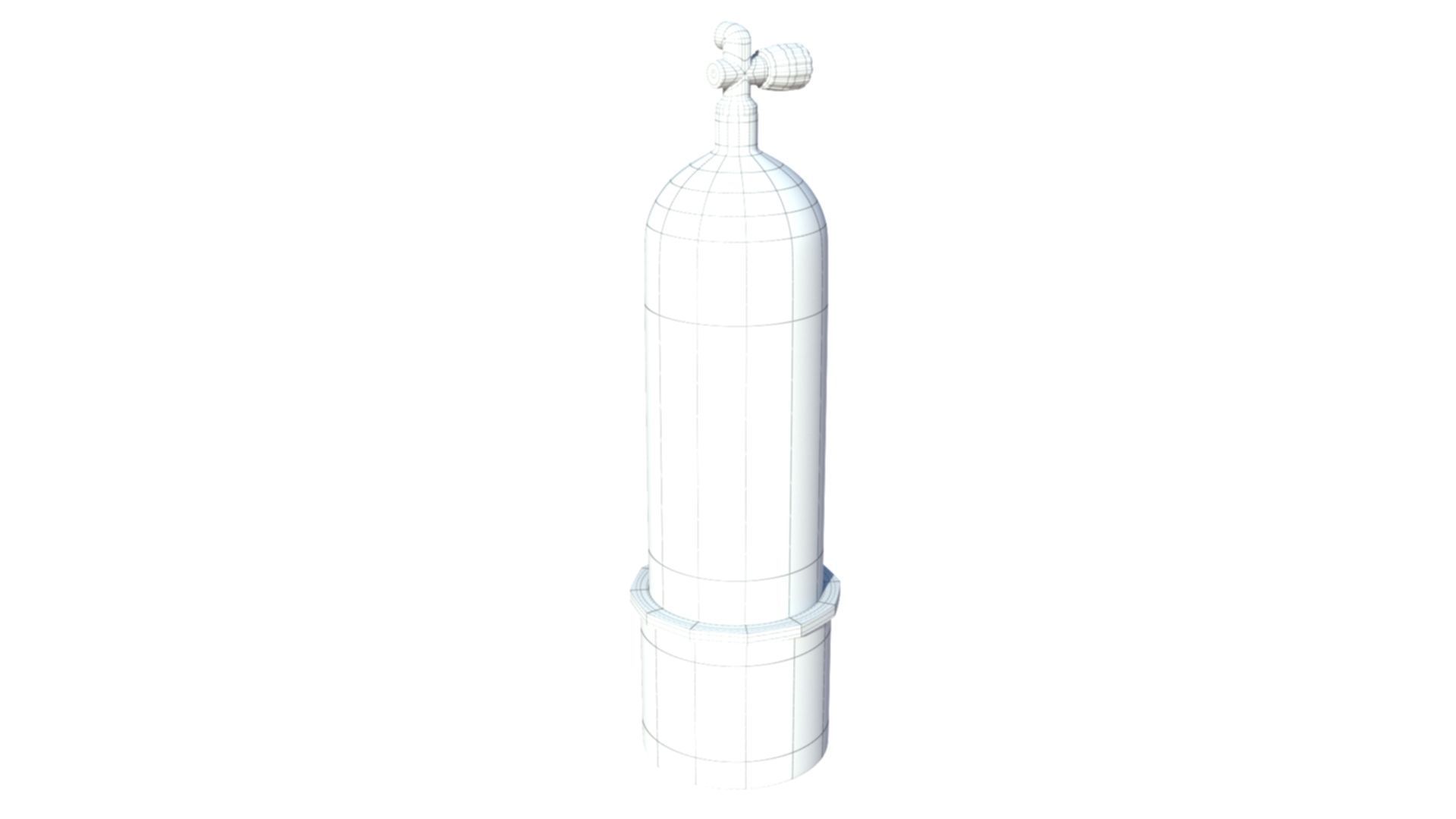 Scuba Diving Cylinder  3D model_31