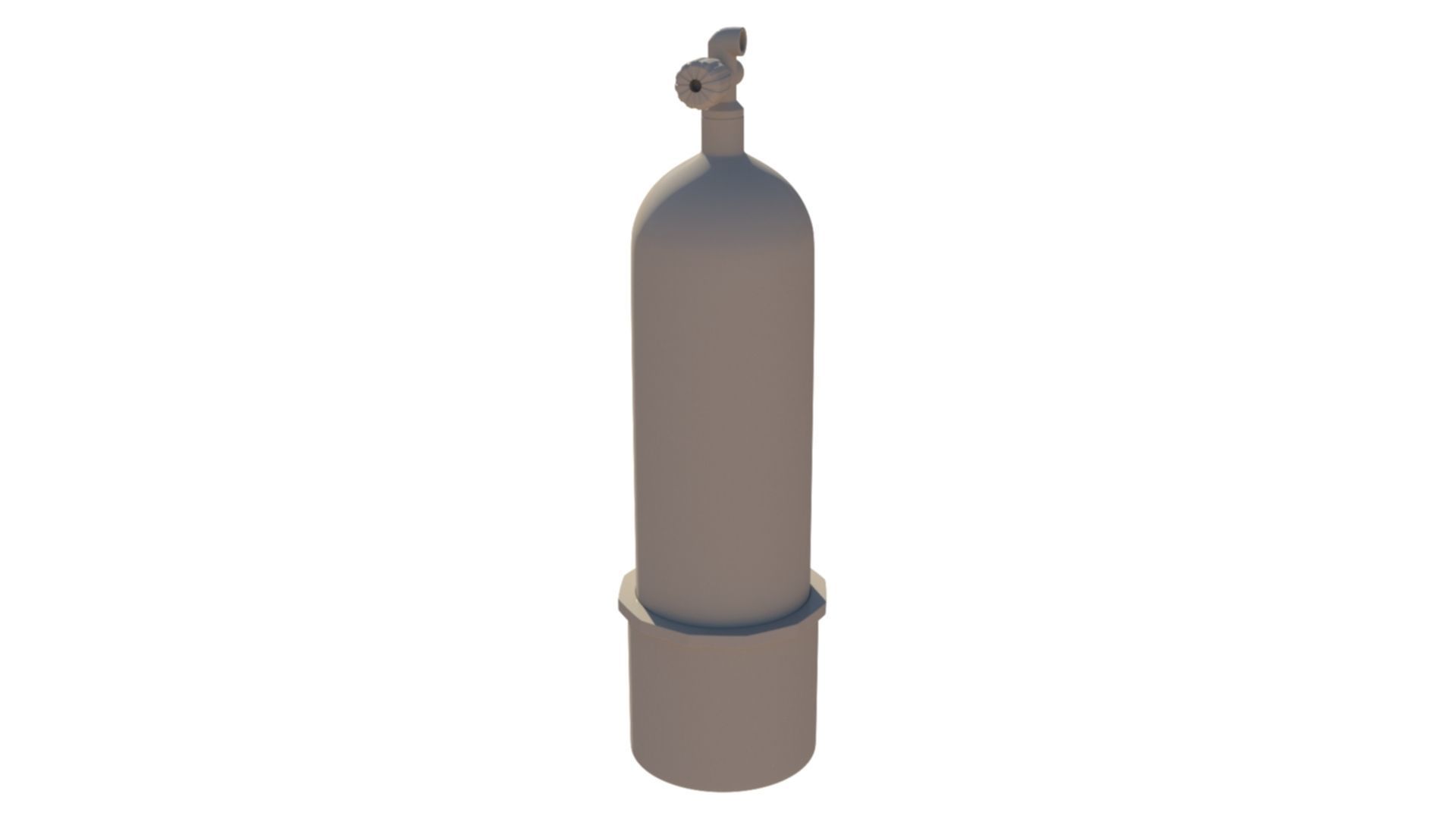 Scuba Diving Cylinder  3D model_27