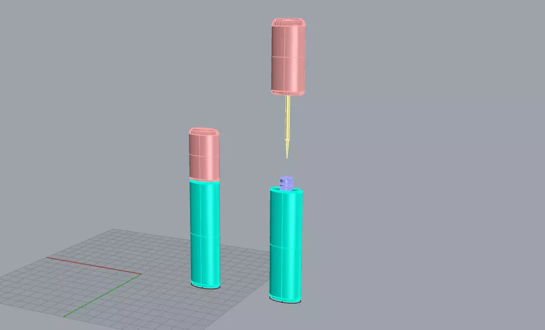 eyeliner makeup cosmetic 3D print model