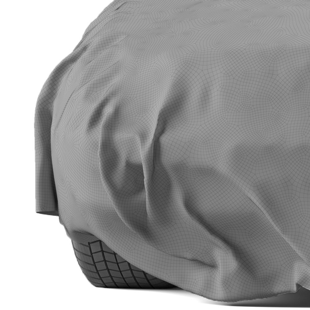 Car cover 3D model_28