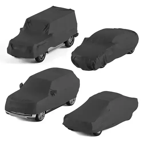 Car cover 3D model