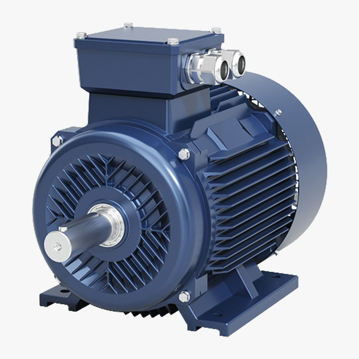 Electric motor 6 pcs 3D Model Collection_49