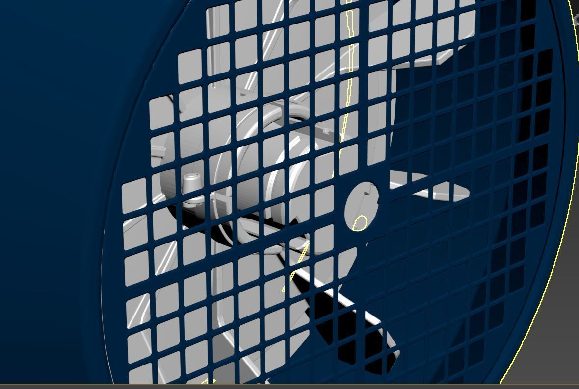 Electric motor 6 pcs 3D Model Collection_25