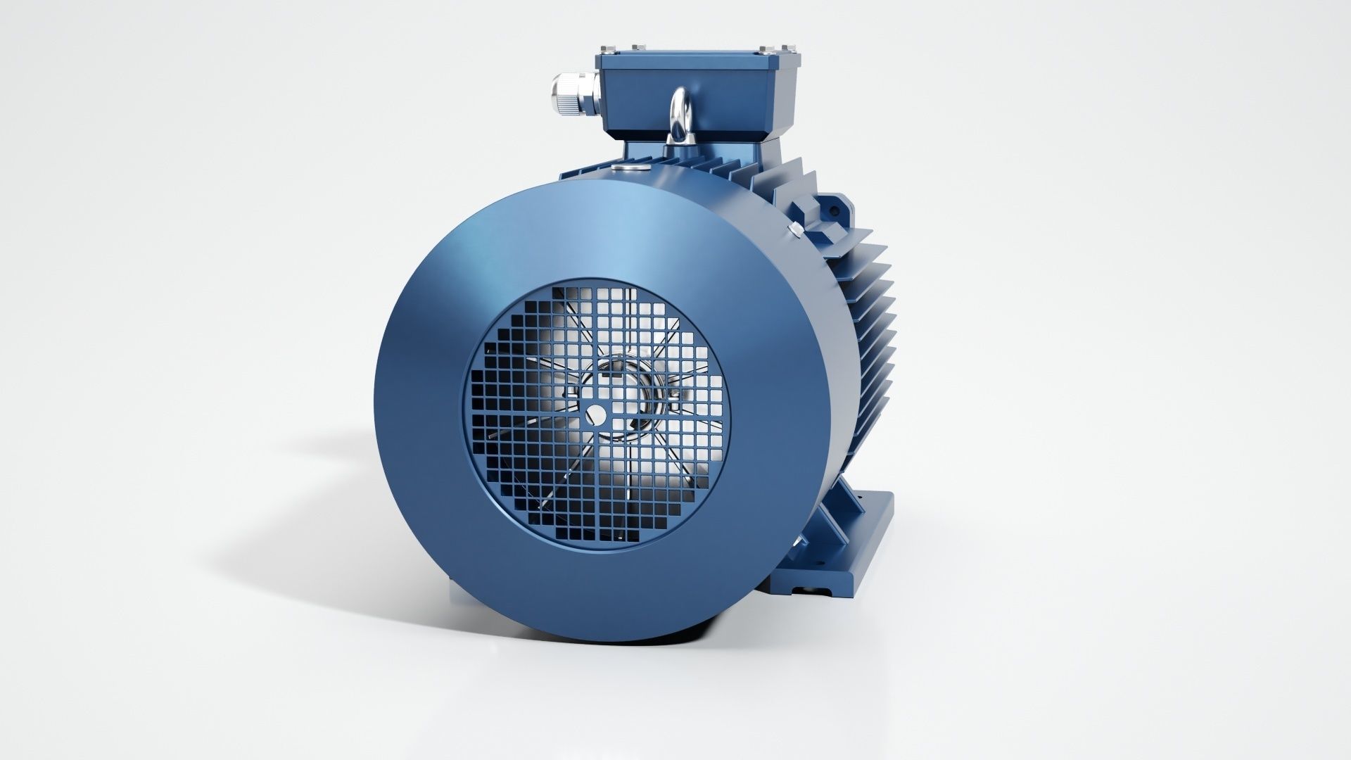 Electric motor 6 pcs 3D Model Collection_59