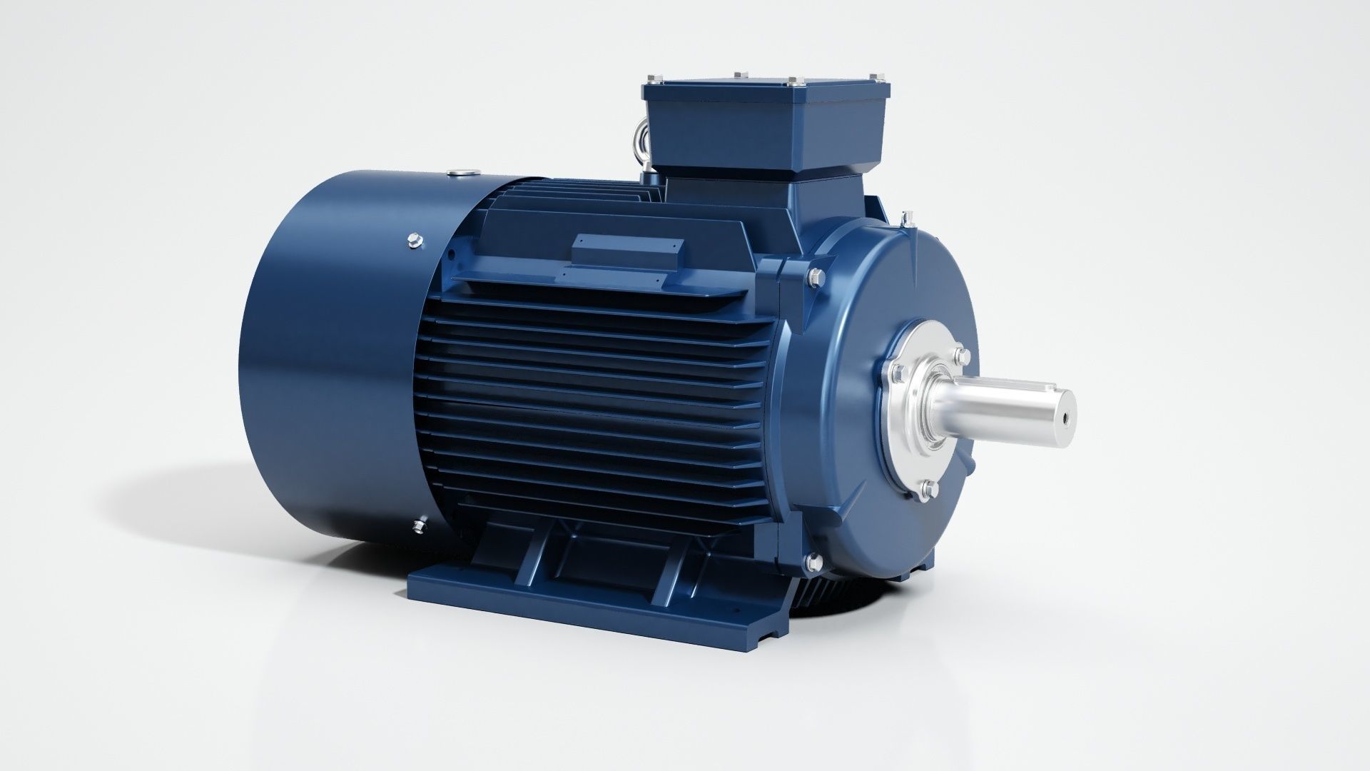 Electric motor 6 pcs 3D Model Collection_57