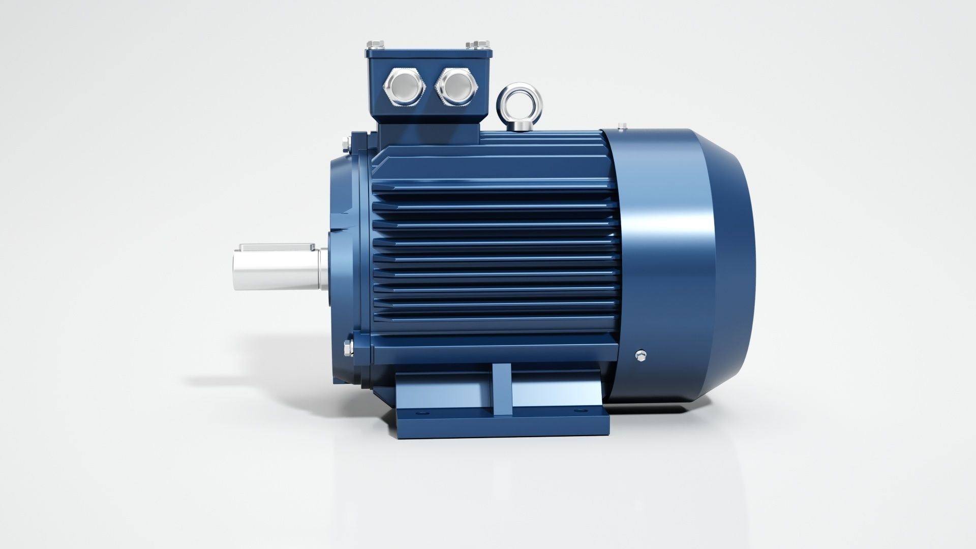 Electric motor 6 pcs 3D Model Collection_44