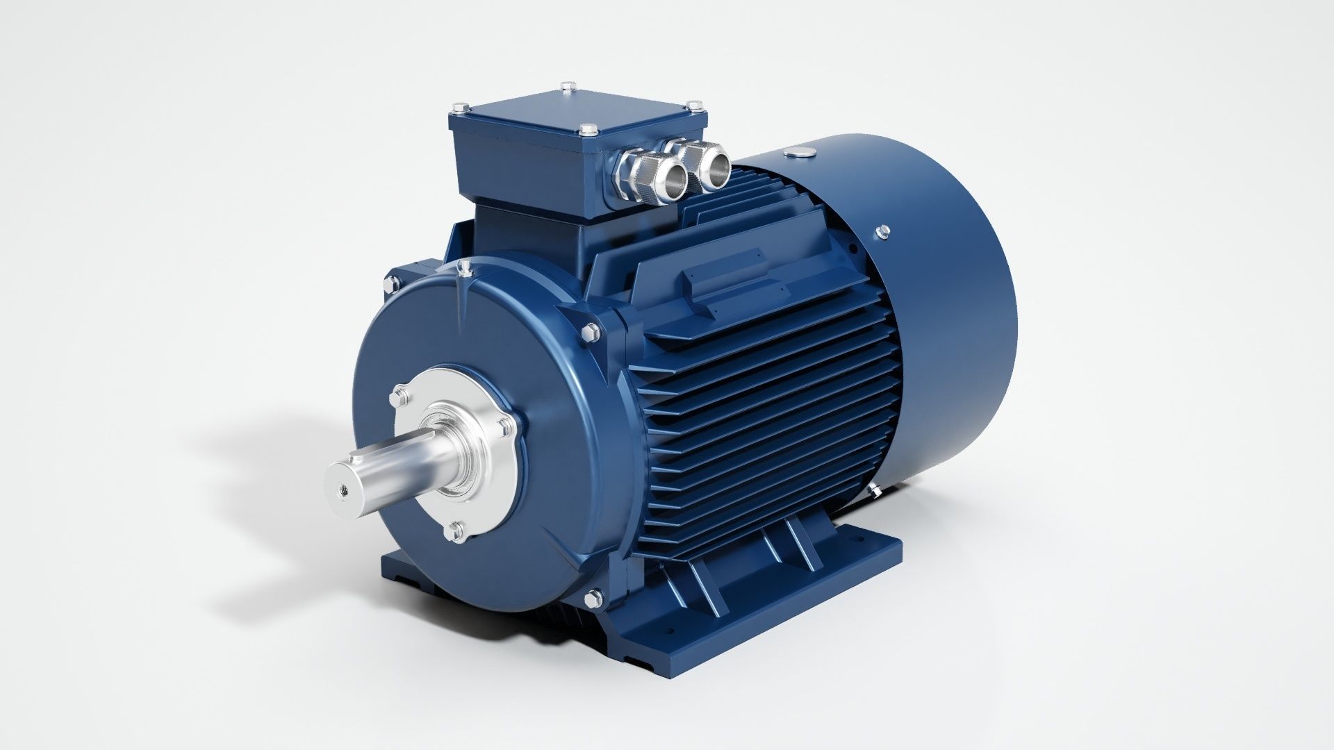 Electric motor 6 pcs 3D Model Collection_58