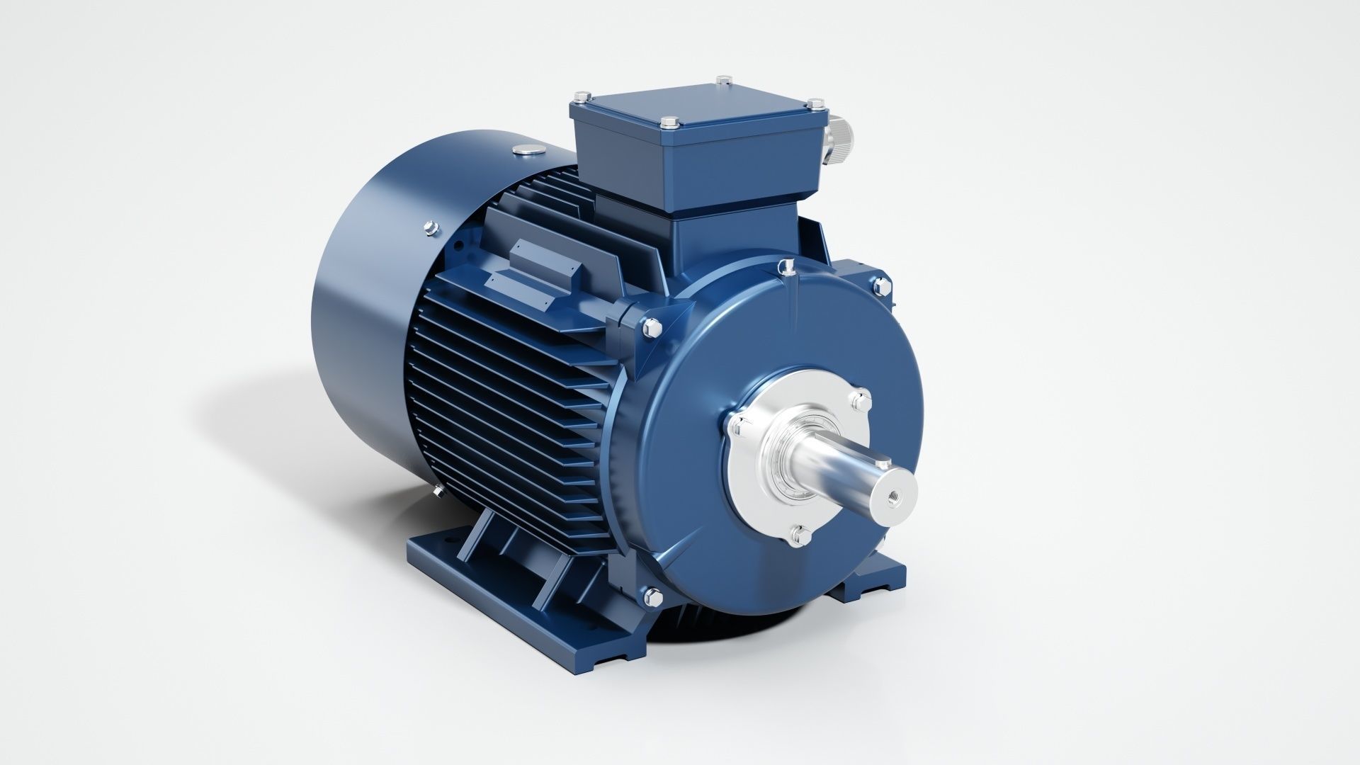 Electric motor 6 pcs 3D Model Collection_68