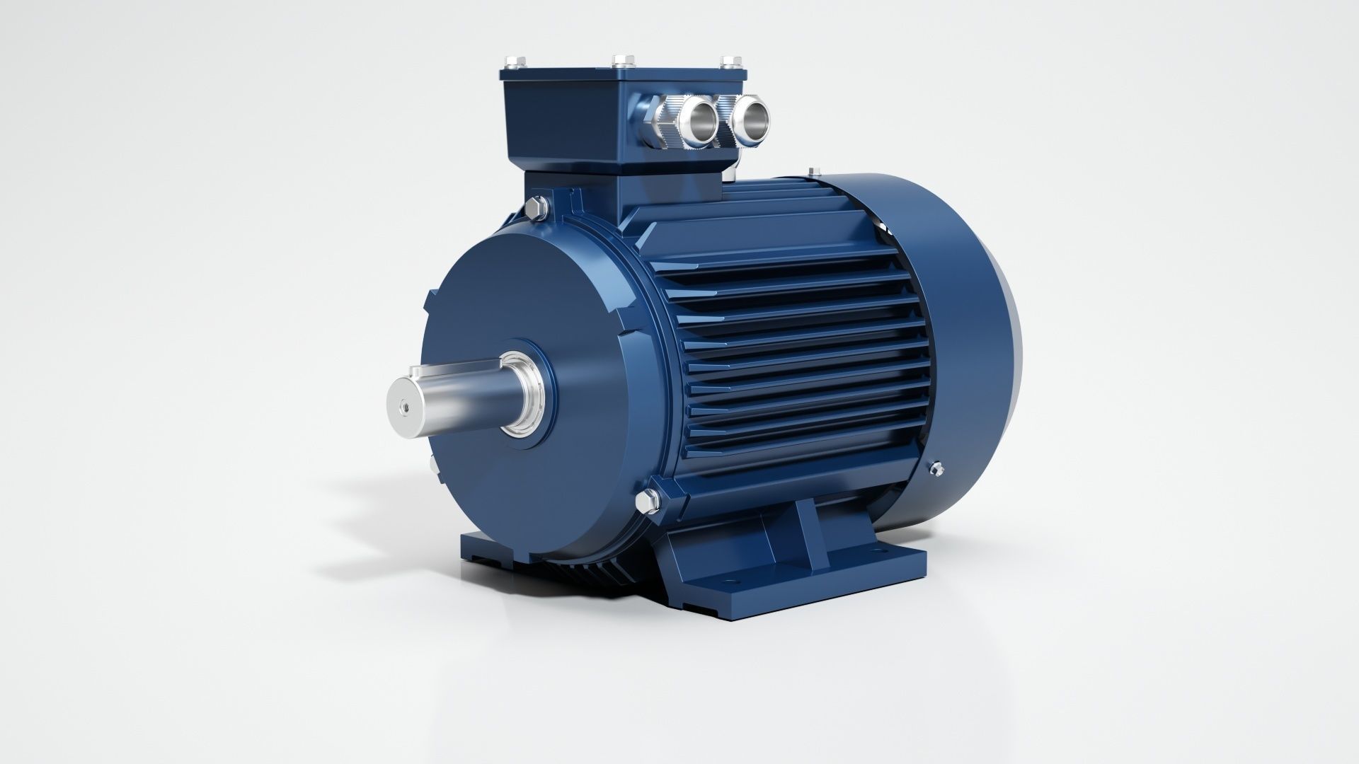 Electric motor 6 pcs 3D Model Collection_42