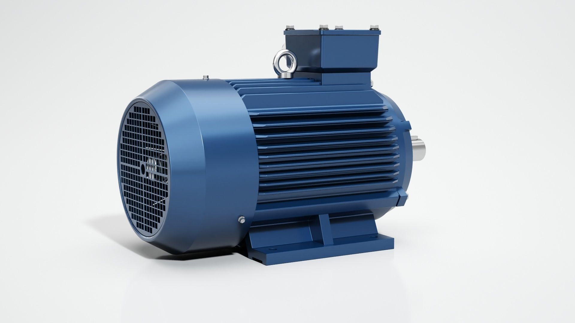 Electric motor 6 pcs 3D Model Collection_39