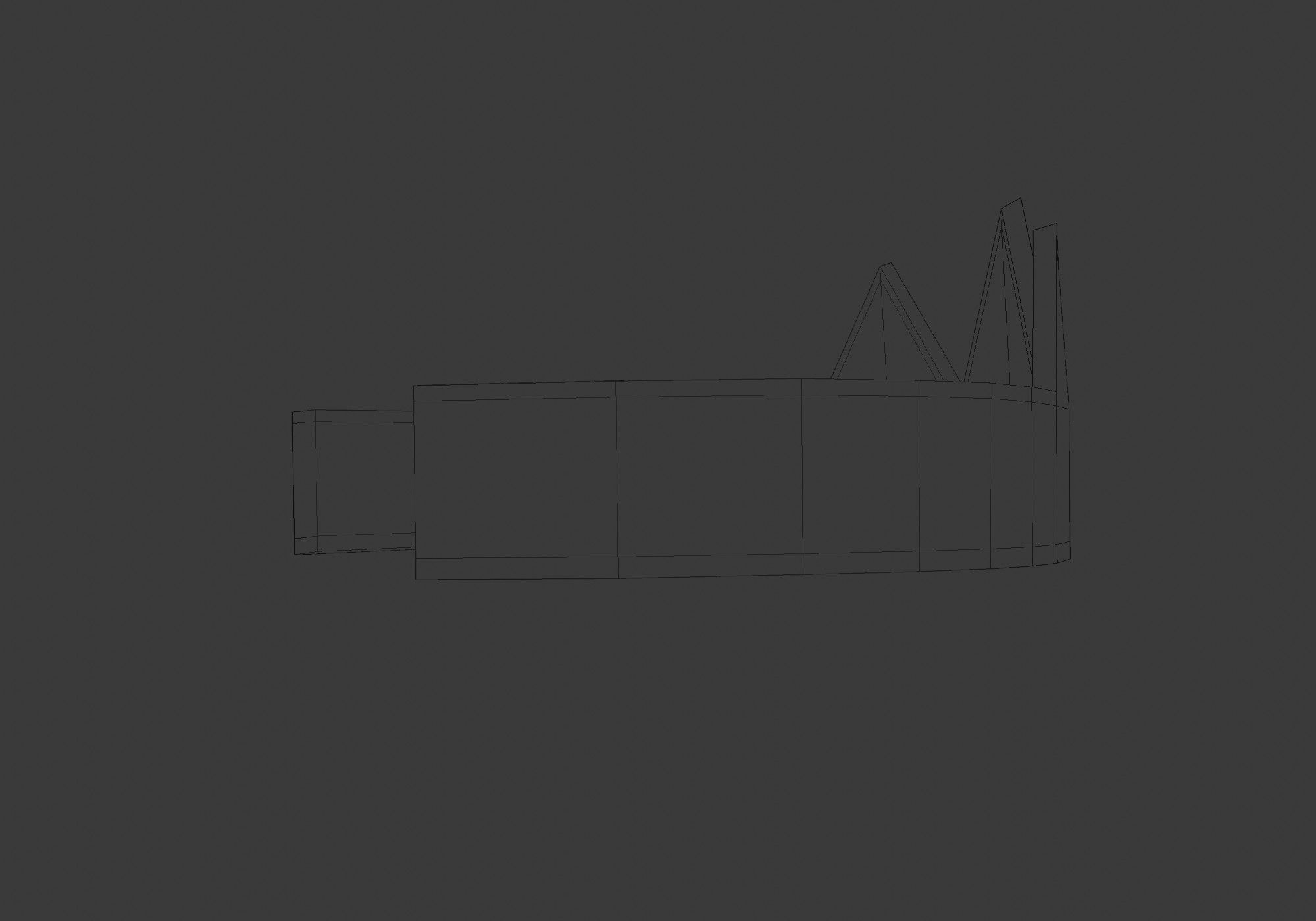 purple shiny crown Low-poly 3D model_8