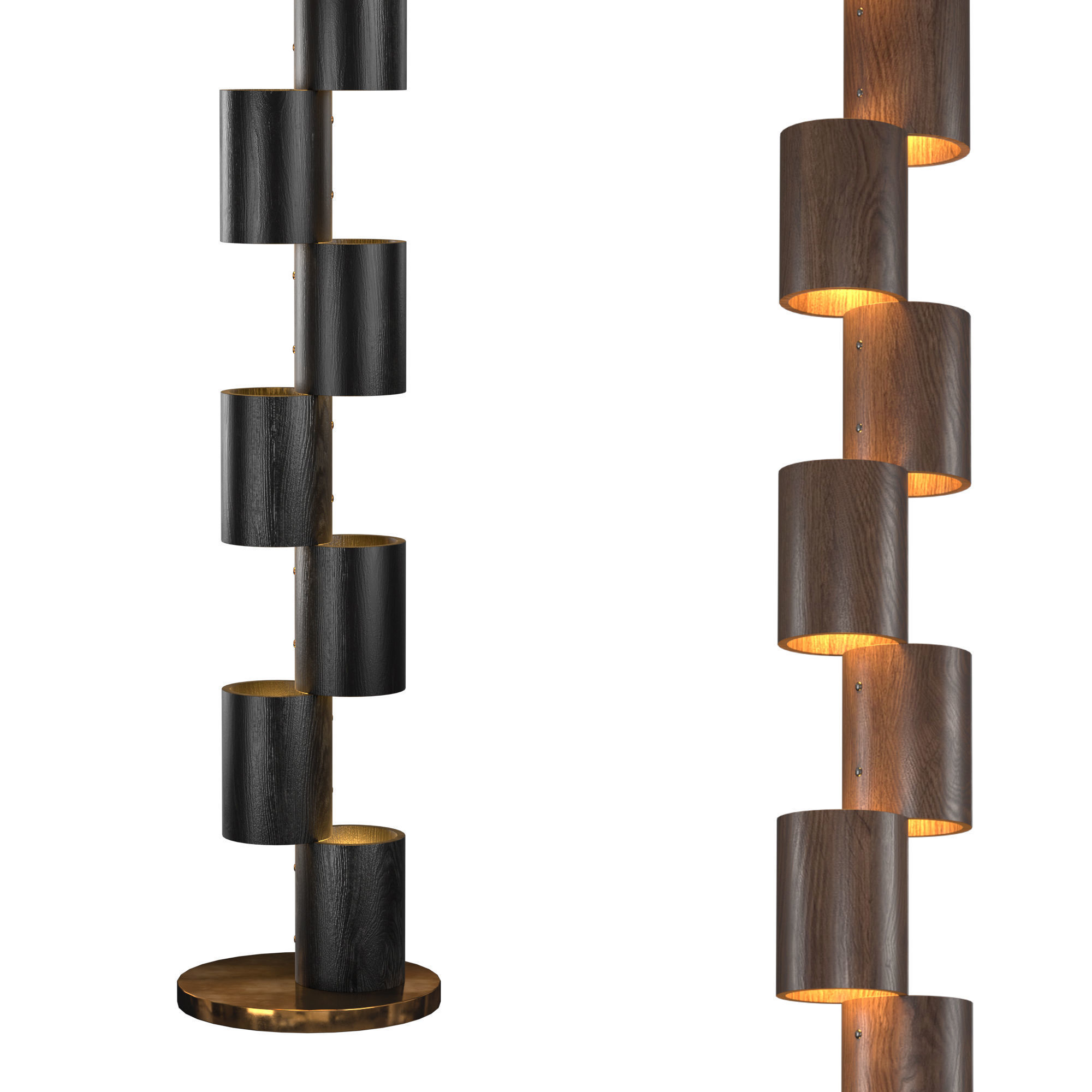 WOOD TOTEM 3D model_2