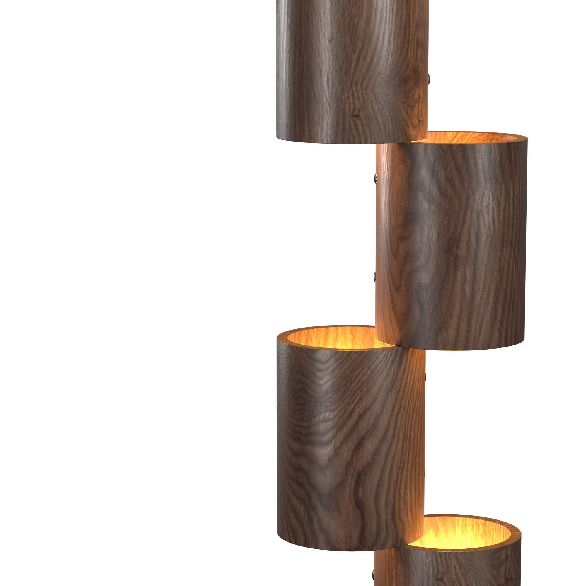WOOD TOTEM 3D model_3