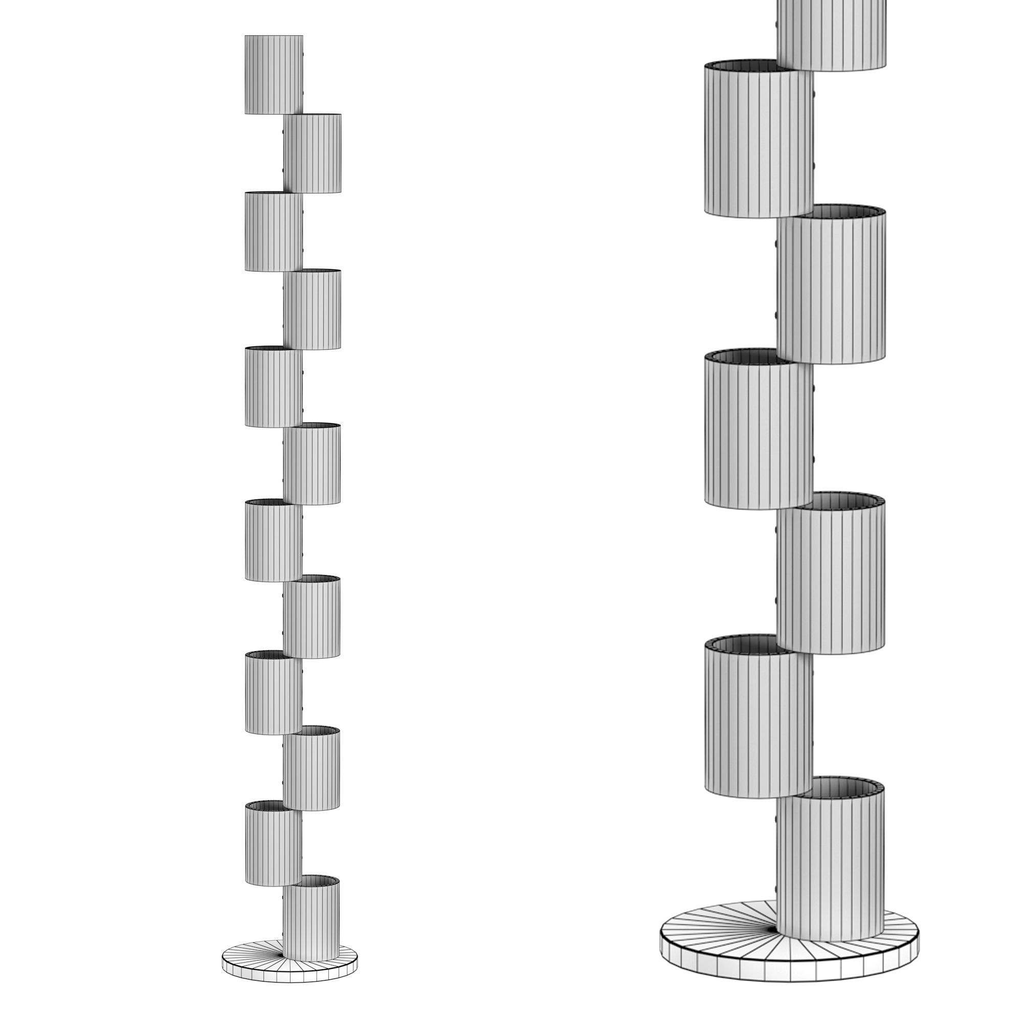 WOOD TOTEM 3D model_4