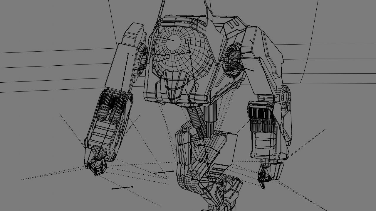 Battle Droid rigged 3D model_25