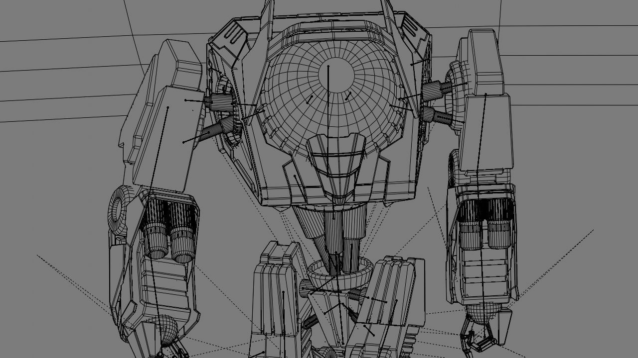 Battle Droid rigged 3D model_26