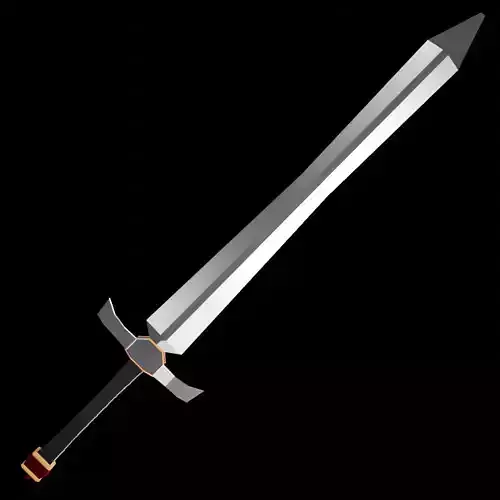 A simple low poly Sword