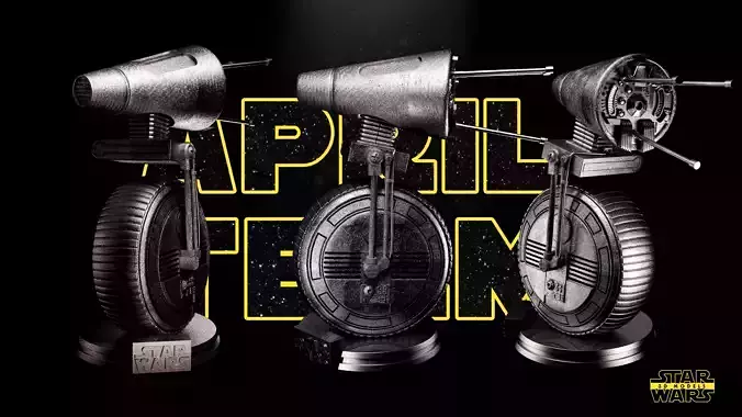 D-0 Droid - Tested and Ready for 3D printing