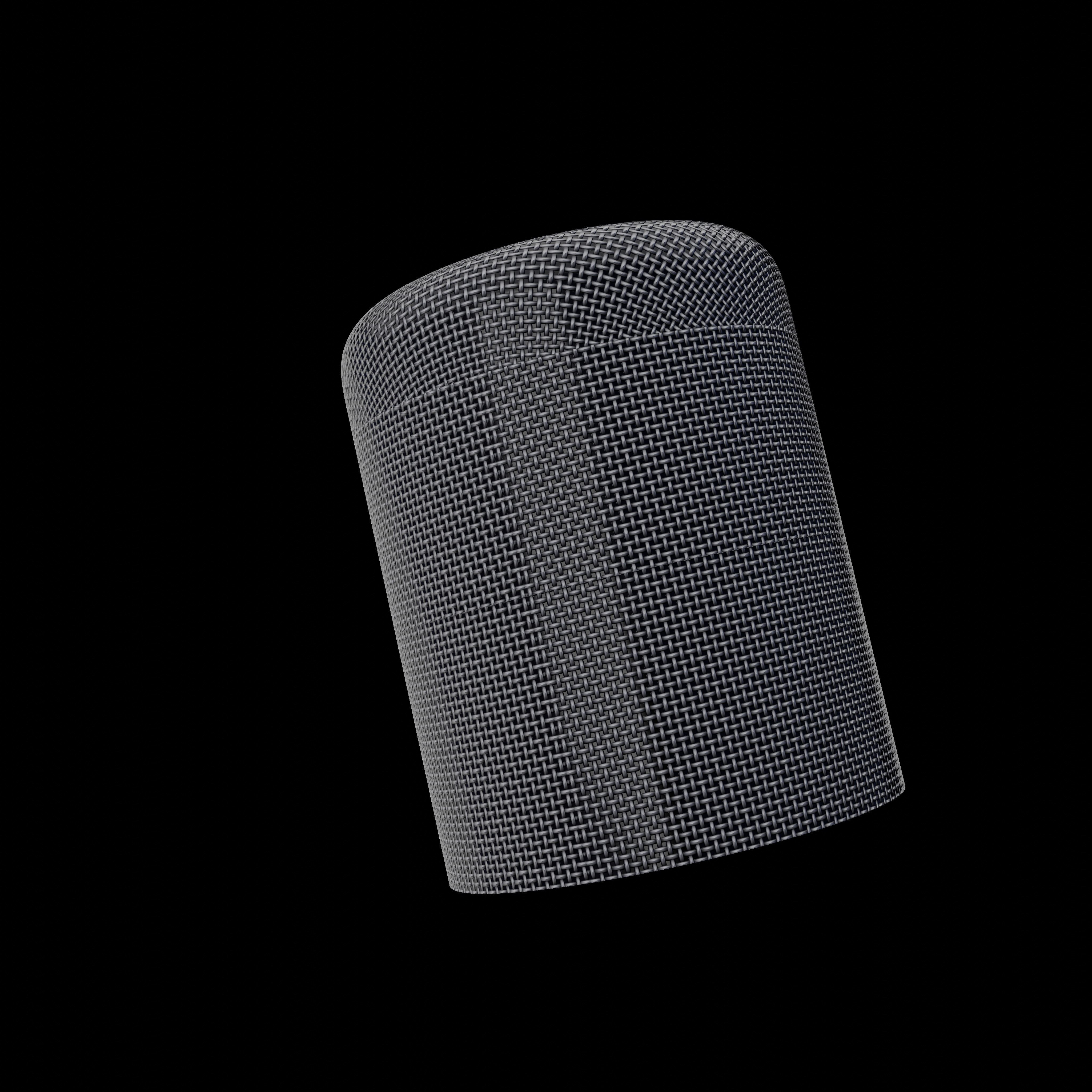 Microphone 3d model apple speaker 3D model_5
