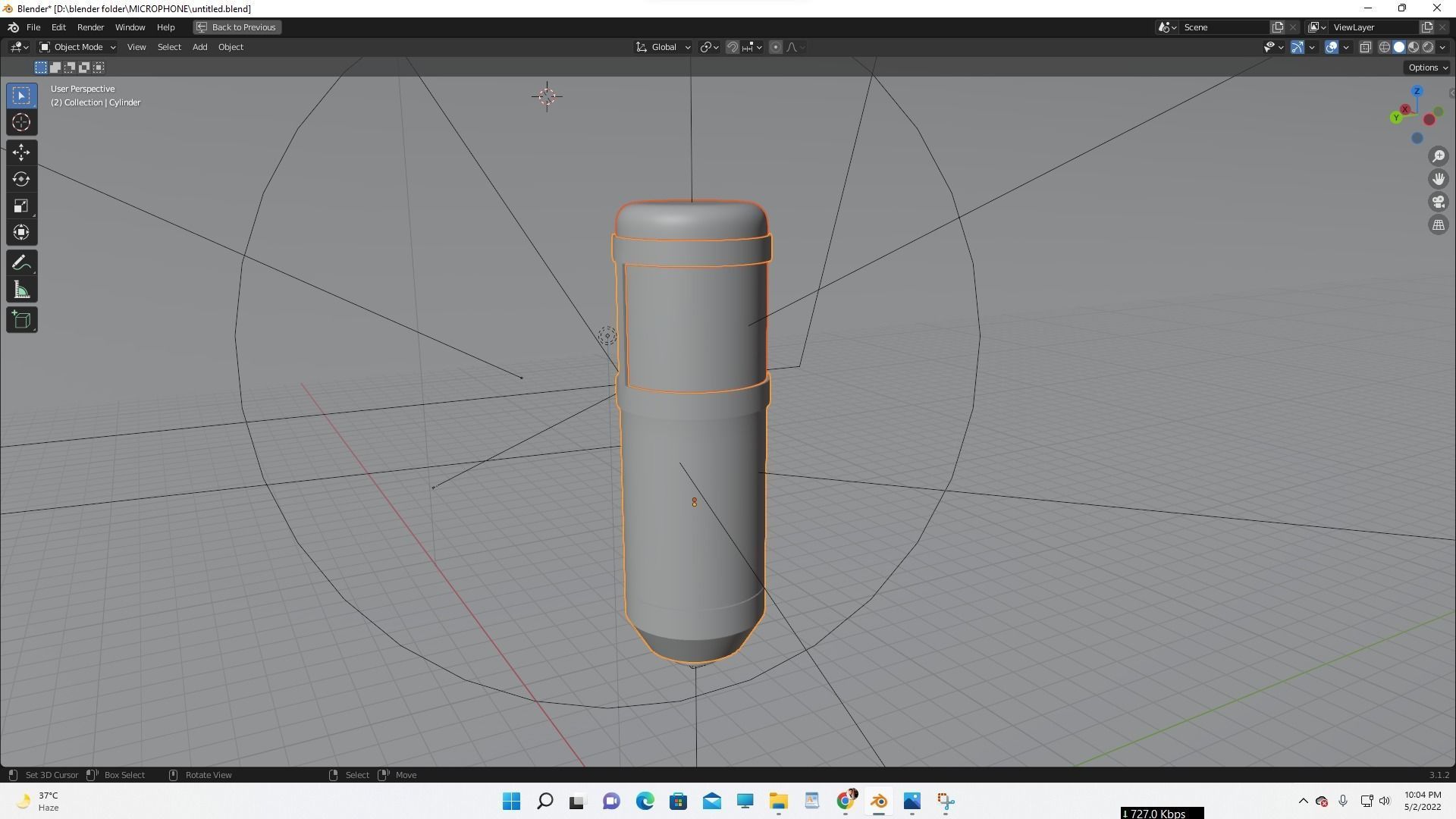 Microphone 3d model apple speaker 3D model_7