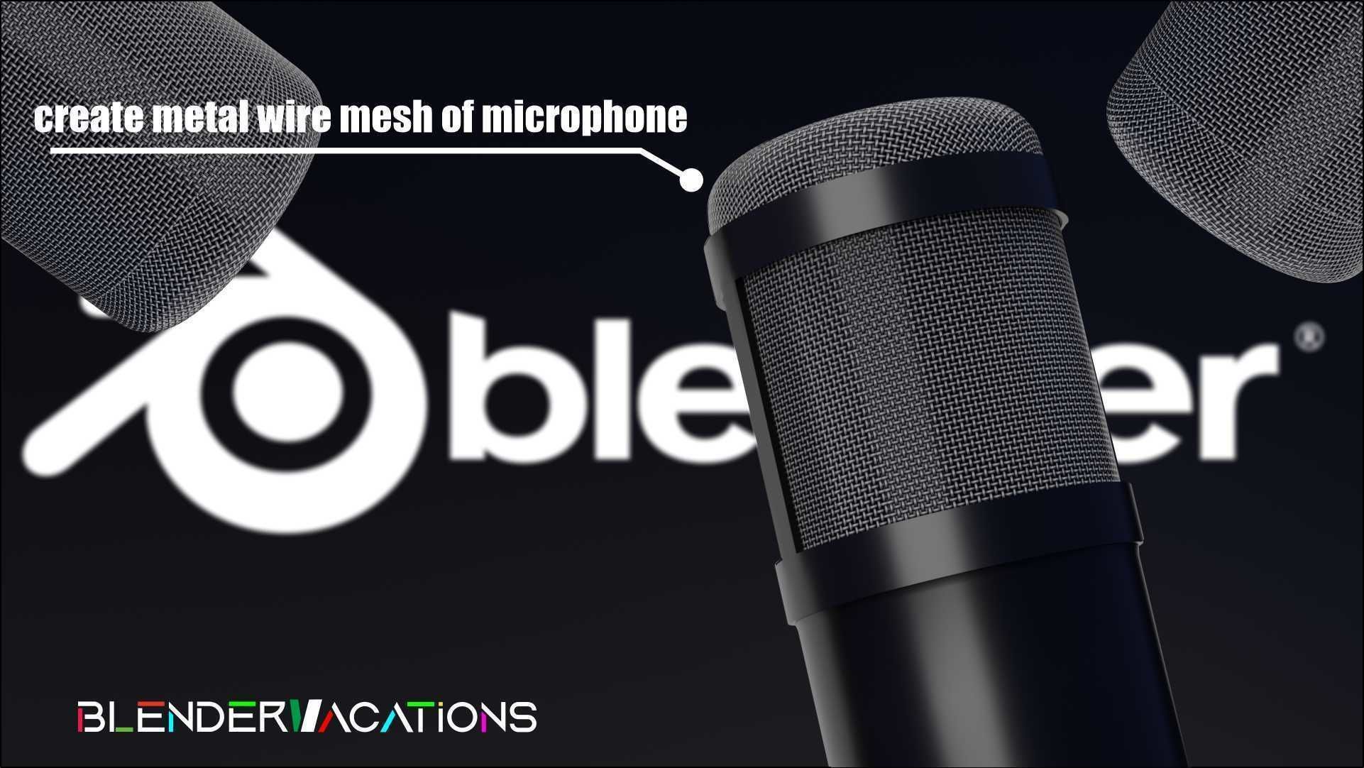 Microphone 3d model apple speaker 3D model_4