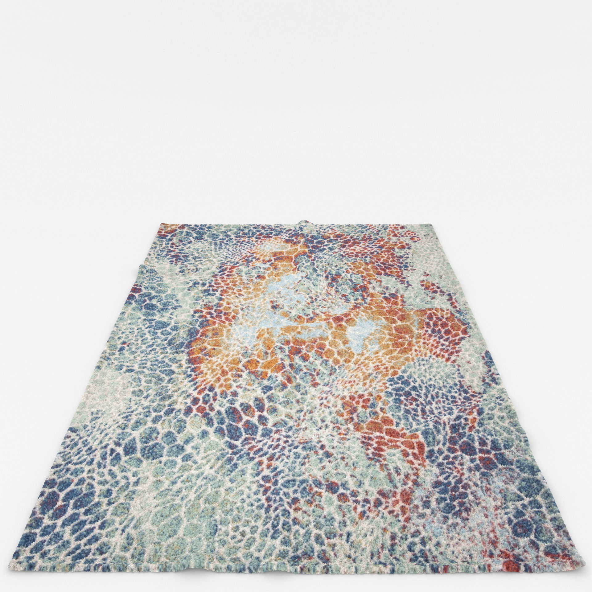 Rugs No 654 Low-poly 3D model_10
