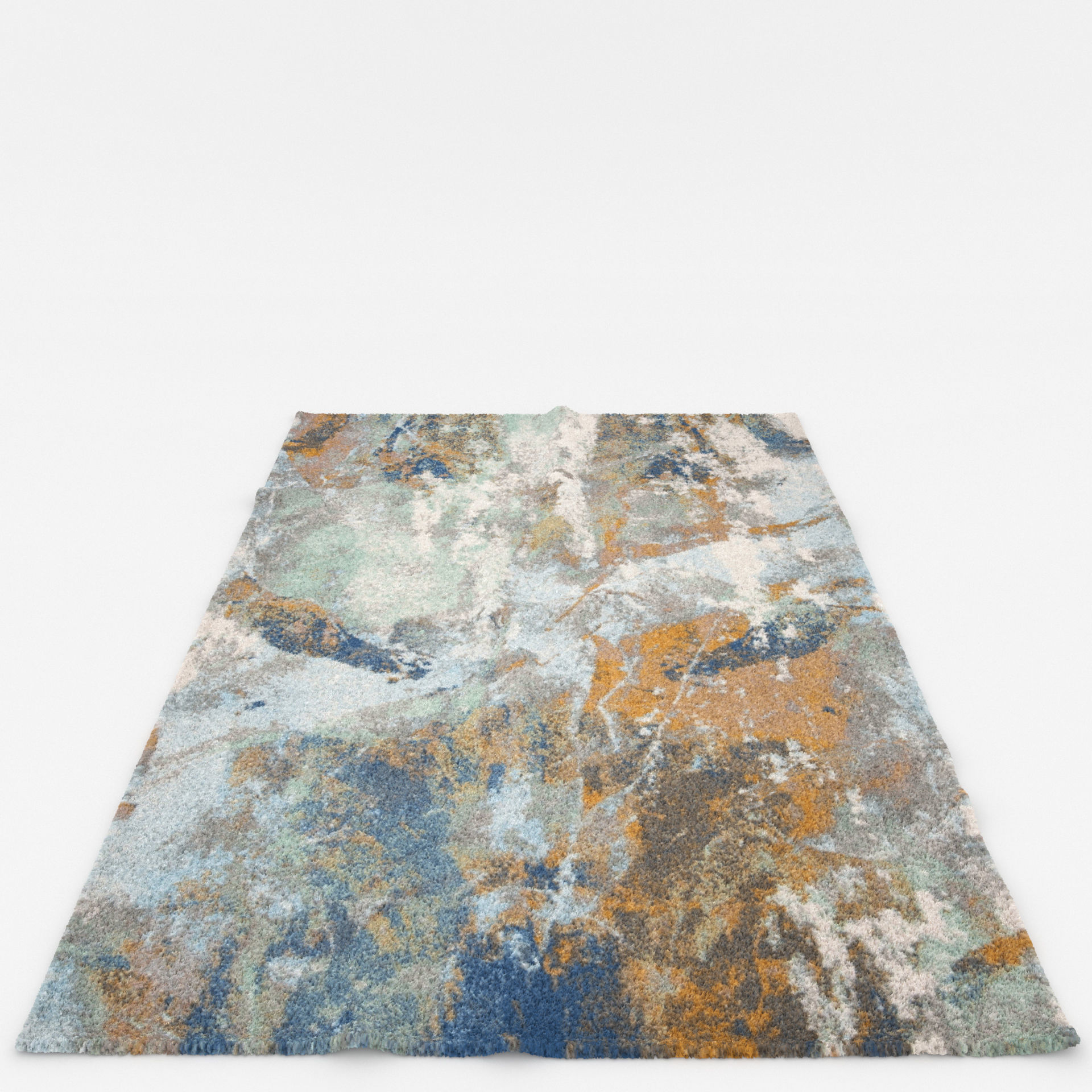 Rugs No 654 Low-poly 3D model_9