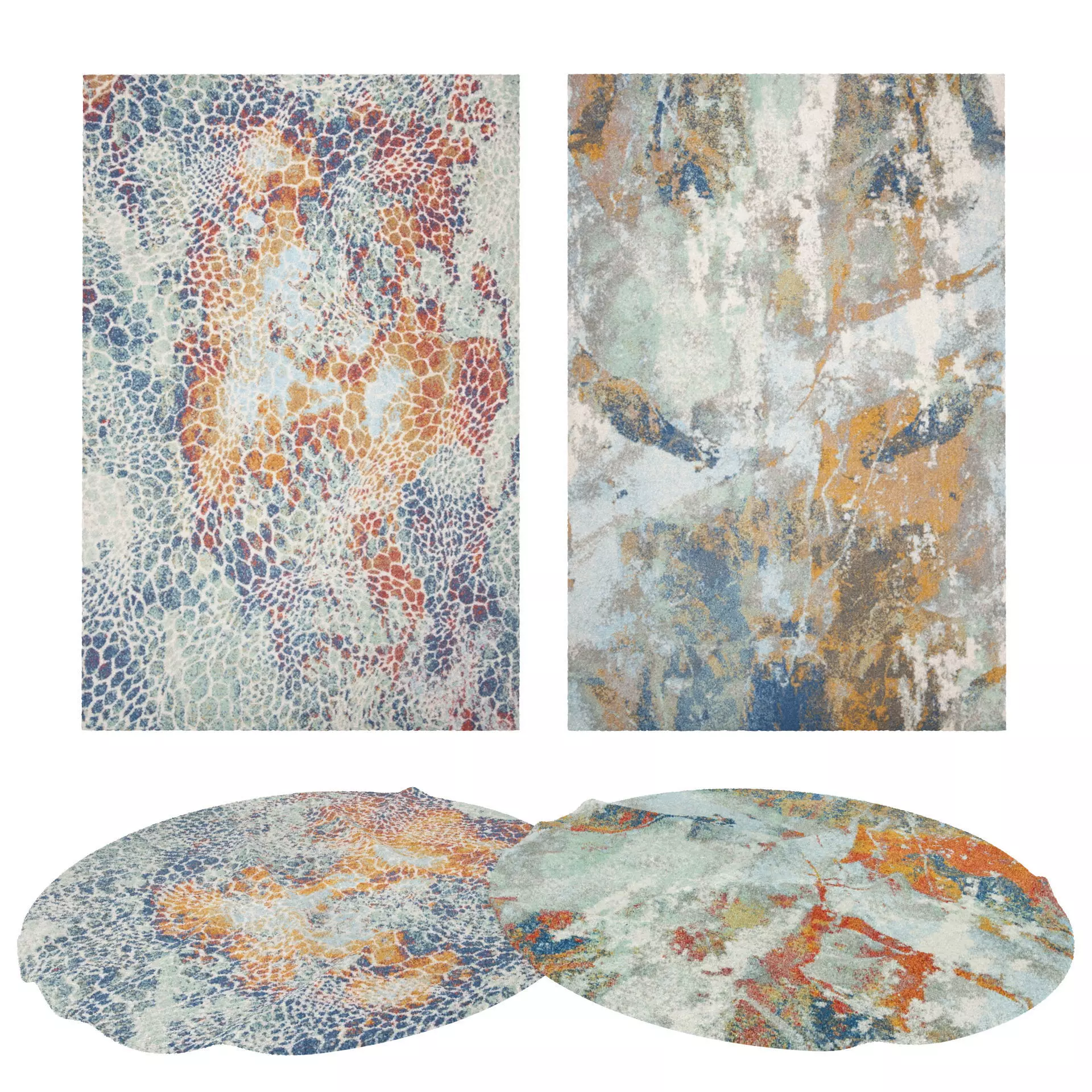 Rugs No 654 Low-poly 3D model_0