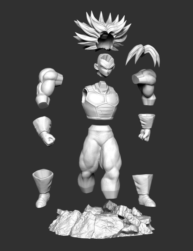 Super Trunks - Dragon Ball Z 3D print model_5