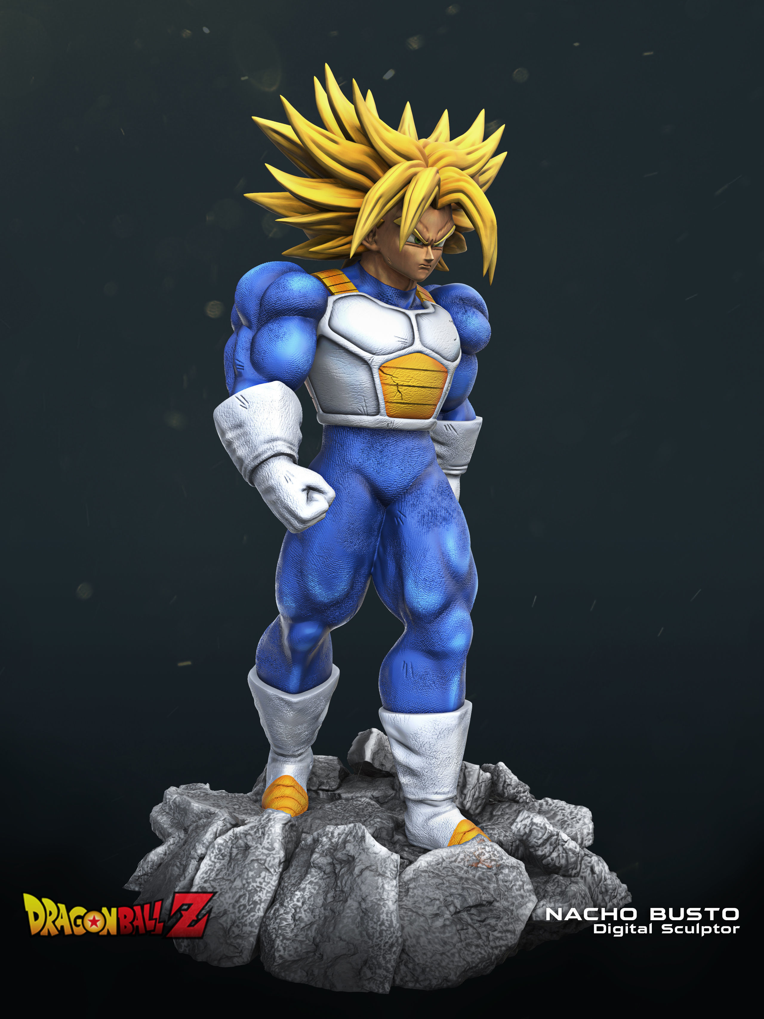 Super Trunks - Dragon Ball Z 3D print model_1